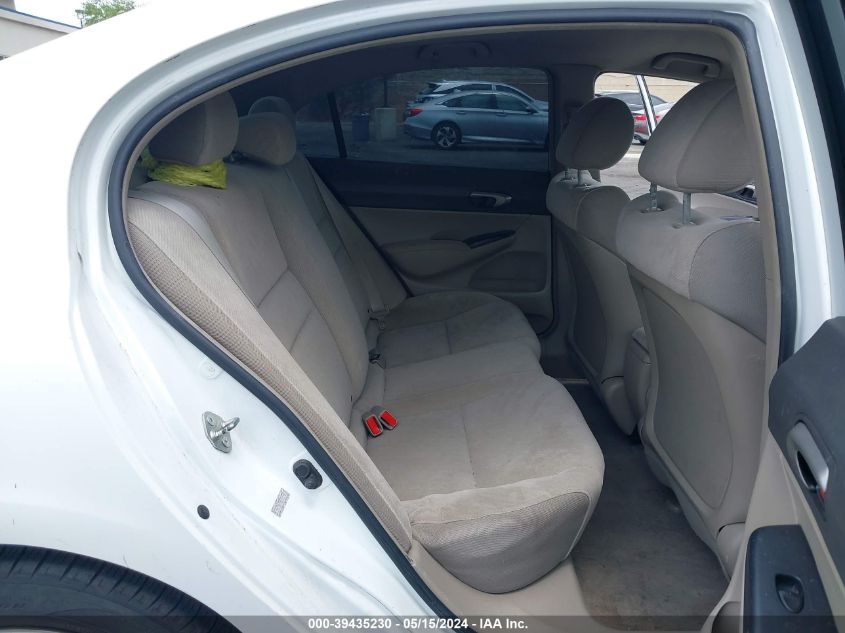 2010 Honda Civic Lx VIN: 19XFA1F54AE002276 Lot: 39435230