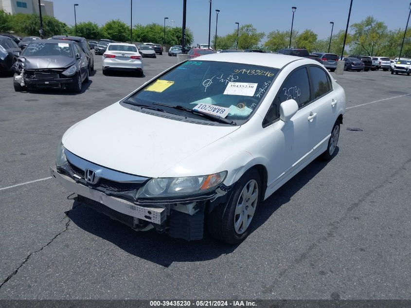 2010 Honda Civic Lx VIN: 19XFA1F54AE002276 Lot: 39435230