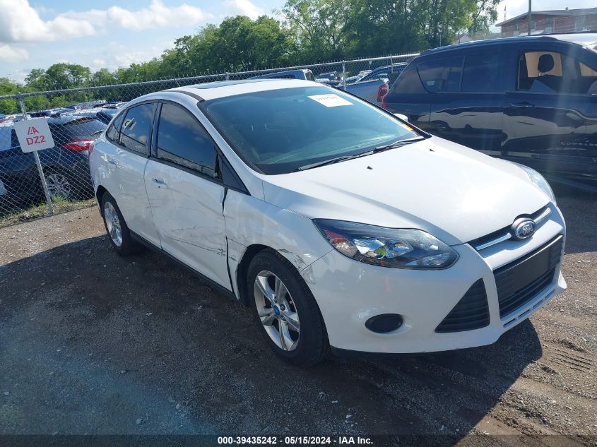 2013 Ford Focus Se VIN: 1FADP3F22DL122733 Lot: 39435242