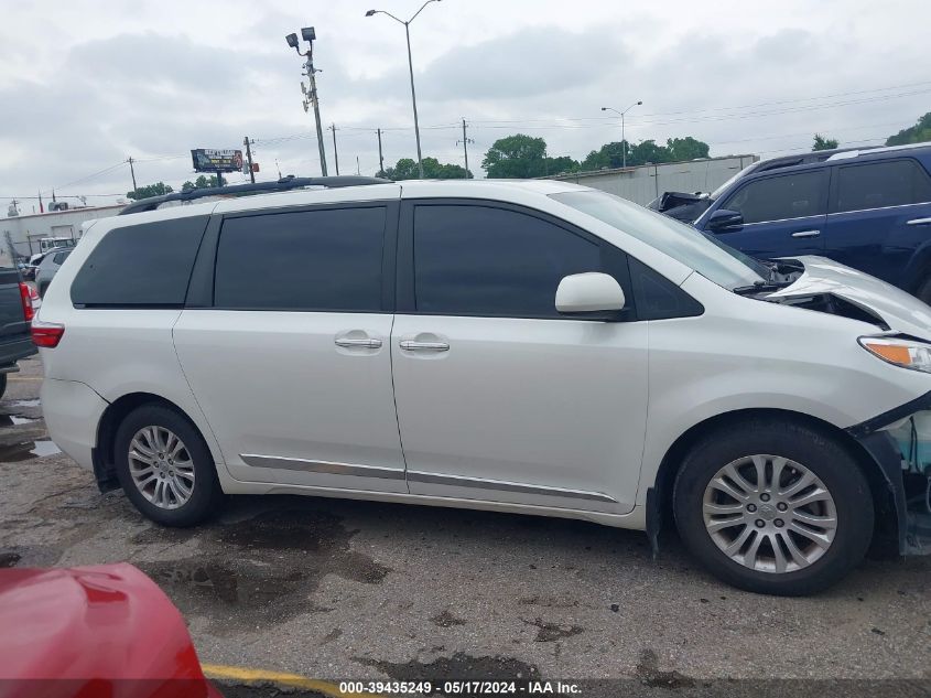 2017 Toyota Sienna Xle Premium 8 Passenger VIN: 5TDYZ3DC3HS898469 Lot: 39435249