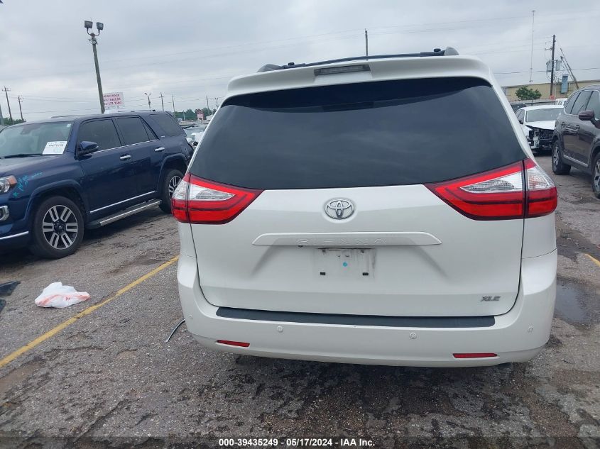 2017 Toyota Sienna Xle Premium 8 Passenger VIN: 5TDYZ3DC3HS898469 Lot: 39435249