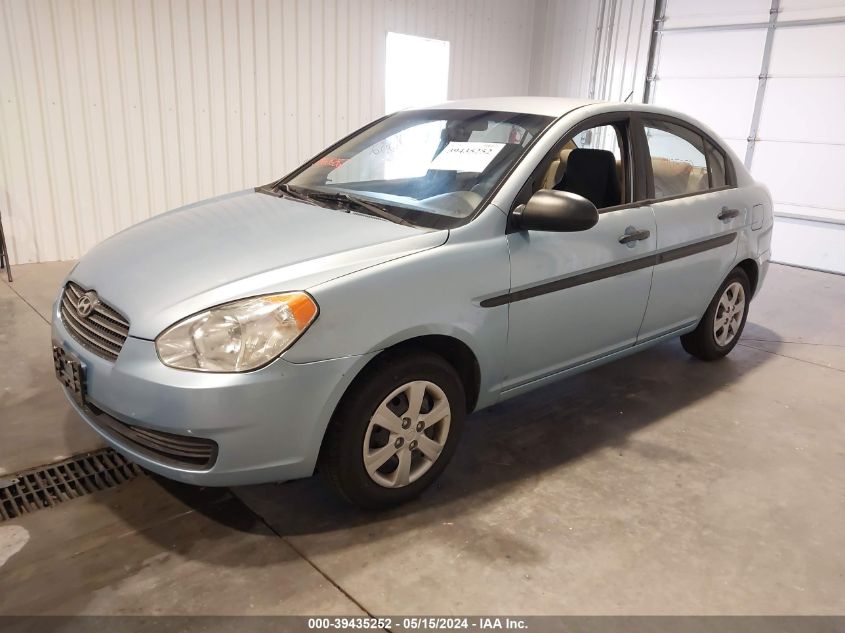 2009 Hyundai Accent Gls VIN: KMHCM46C39U291735 Lot: 39435252