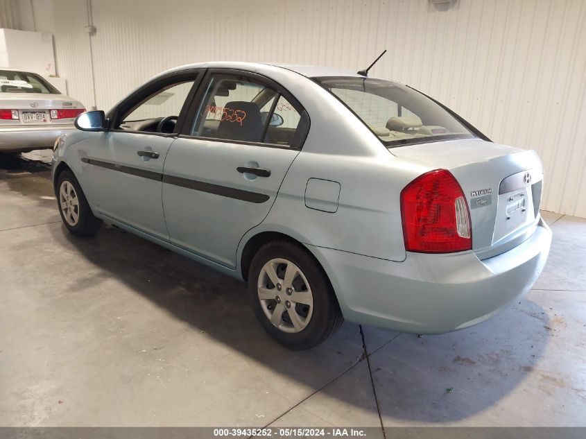 2009 Hyundai Accent Gls VIN: KMHCM46C39U291735 Lot: 39435252