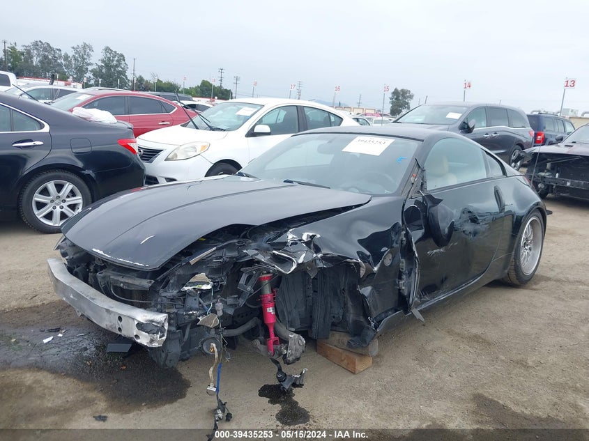2003 Nissan 350Z Touring VIN: JN1AZ34E83T000318 Lot: 39435253
