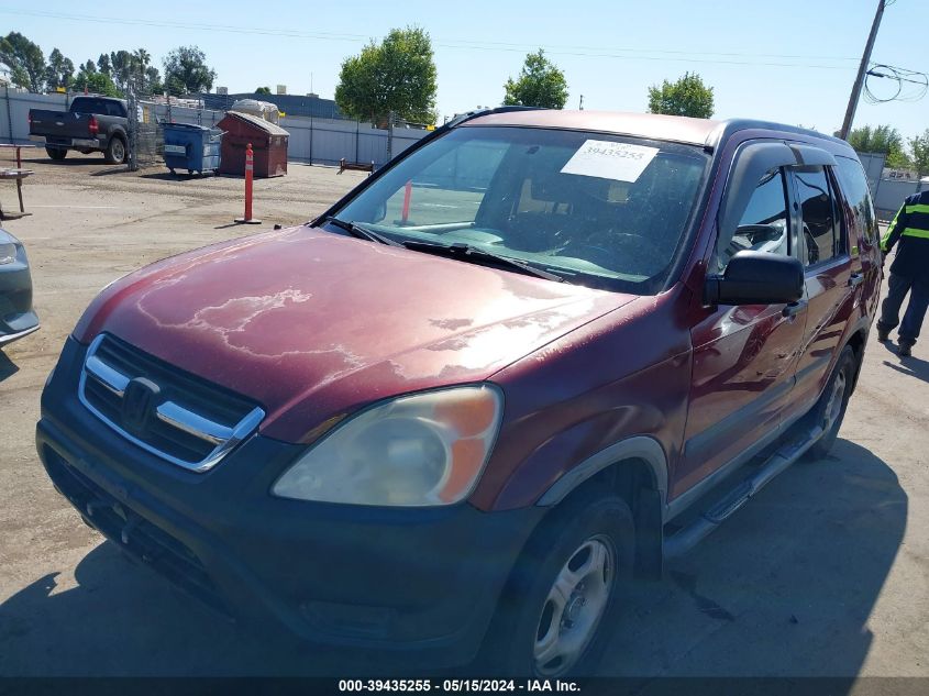 2004 Honda Cr-V Lx VIN: JHLRD68464C004471 Lot: 39435255