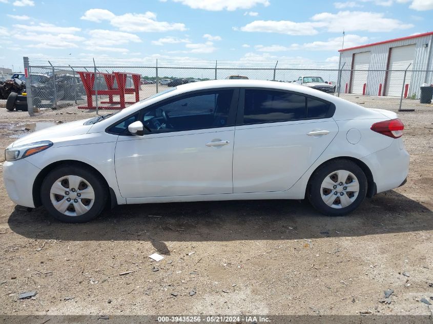 2017 Kia Forte Lx VIN: 3KPFL4A73HE104358 Lot: 39435256