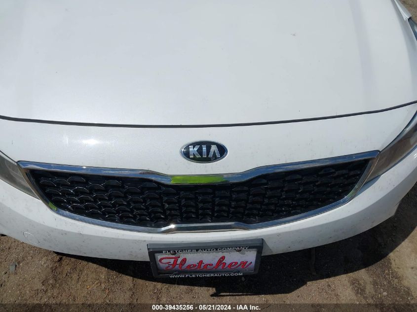 2017 Kia Forte Lx VIN: 3KPFL4A73HE104358 Lot: 39435256