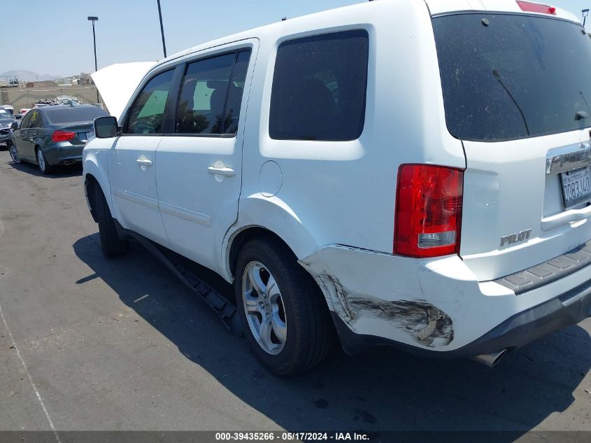 2015 Honda Pilot Ex-L VIN: 5FNYF3H56FB003515 Lot: 39435266