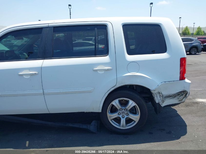 2015 Honda Pilot Ex-L VIN: 5FNYF3H56FB003515 Lot: 39435266