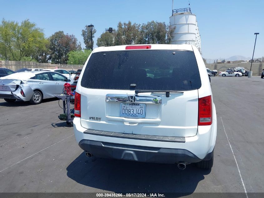 2015 Honda Pilot Ex-L VIN: 5FNYF3H56FB003515 Lot: 39435266
