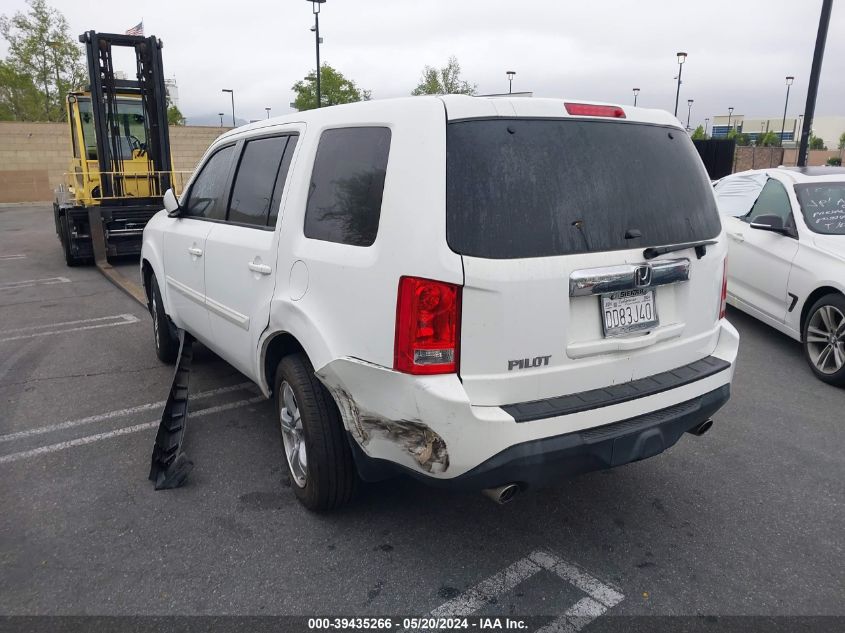 2015 Honda Pilot Ex-L VIN: 5FNYF3H56FB003515 Lot: 39435266