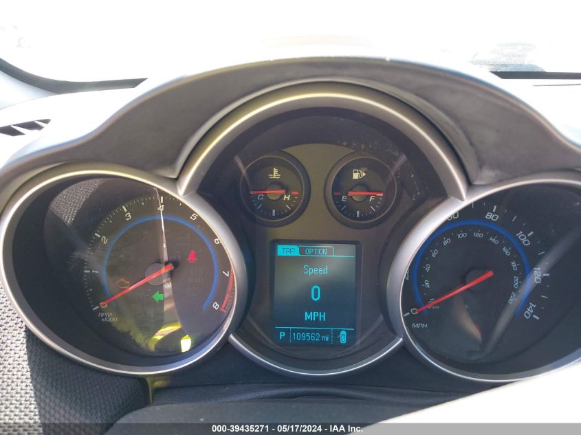 2015 Chevrolet Cruze 2Lt Auto VIN: 1G1PE5SB1F7227346 Lot: 39435271