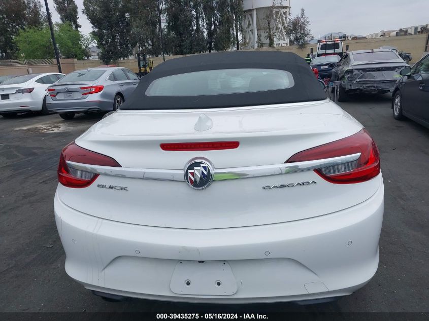 2018 Buick Cascada Premium VIN: W04WH3N51JG044049 Lot: 39435275