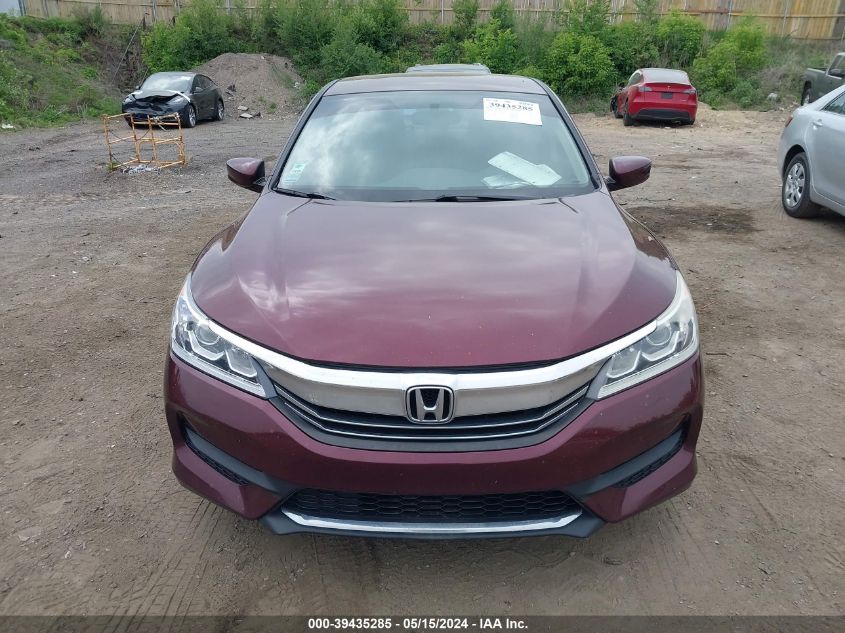 2016 Honda Accord Lx VIN: 1HGCR2F34GA190939 Lot: 39435285