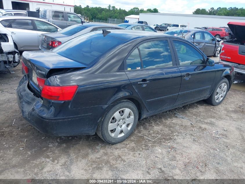 2010 Hyundai Sonata Gls VIN: 5NPET4AC3AH583133 Lot: 39435291