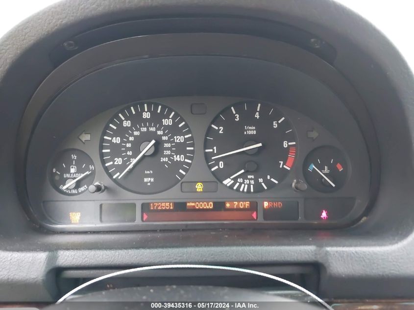 2004 BMW X5 3.0I VIN: 5UXFA13564LU32566 Lot: 39435316