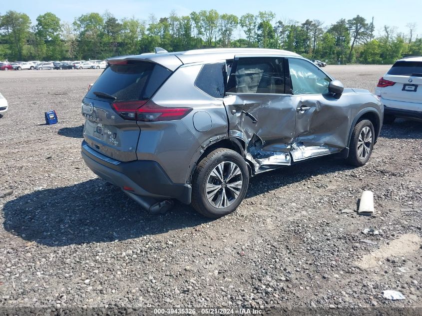 2021 Nissan Rogue Sv Intelligent Awd VIN: JN8AT3BB3MW233406 Lot: 39435326