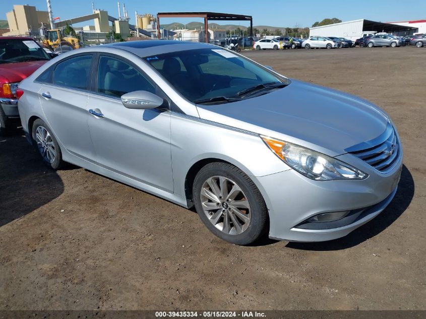 2014 HYUNDAI SONATA LIMITED - 5NPEC4AC0EH882715