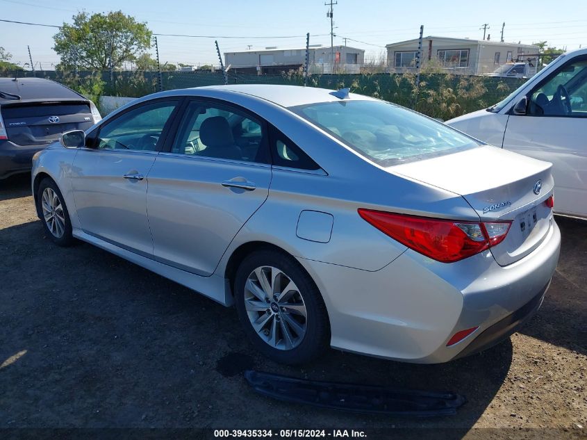 2014 Hyundai Sonata Limited VIN: 5NPEC4AC0EH882715 Lot: 39435334