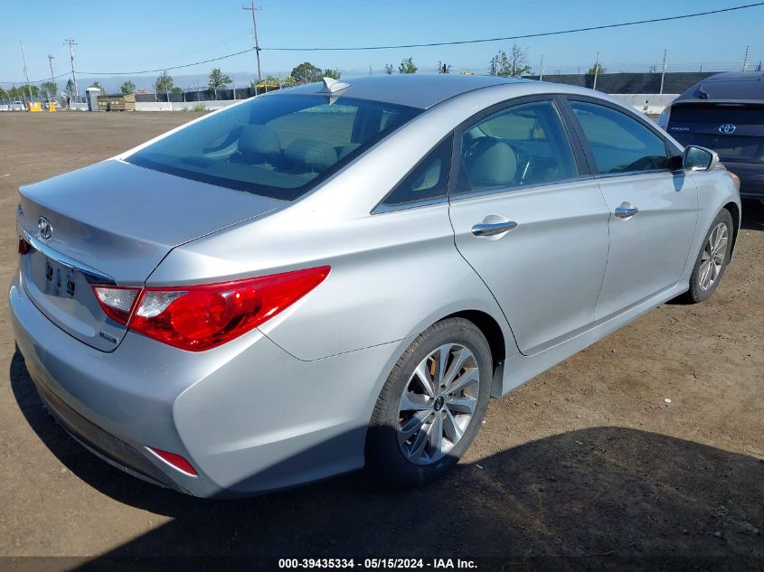 2014 Hyundai Sonata Limited VIN: 5NPEC4AC0EH882715 Lot: 39435334