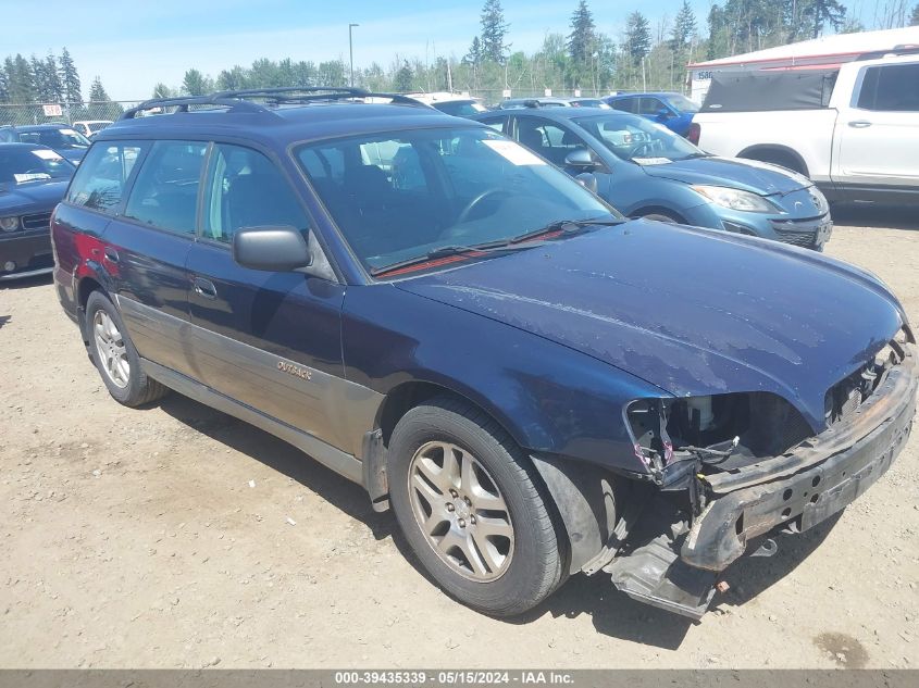 2003 Subaru Outback VIN: 4S3BH675637628274 Lot: 39435339