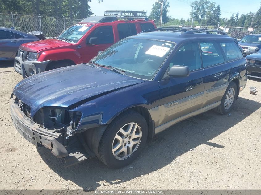 2003 Subaru Outback VIN: 4S3BH675637628274 Lot: 39435339