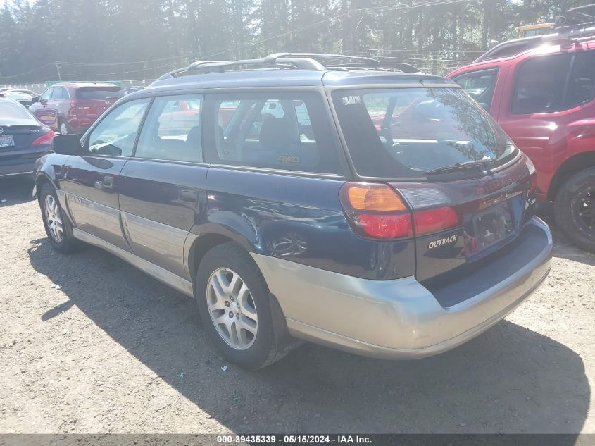 2003 Subaru Outback VIN: 4S3BH675637628274 Lot: 39435339