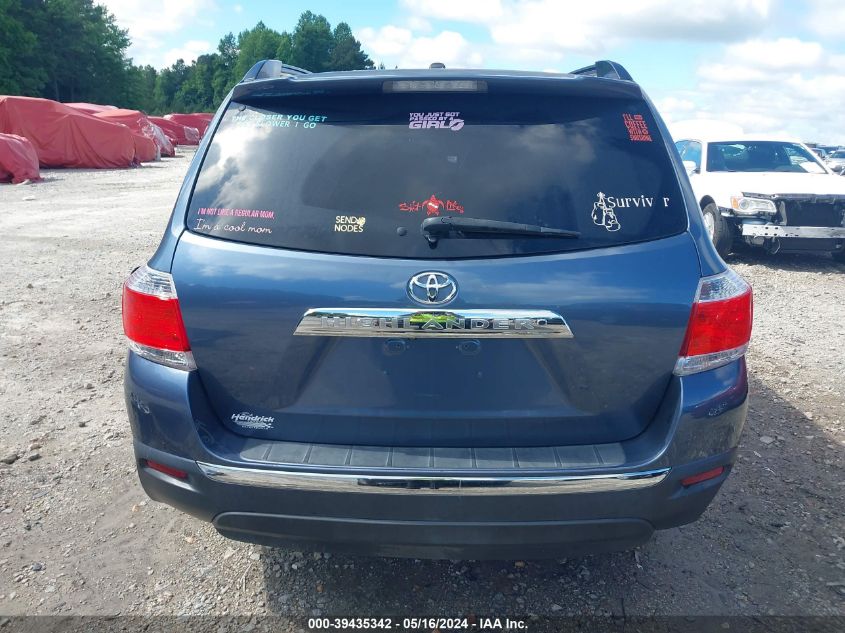 2012 Toyota Highlander Se V6 VIN: 5TDZK3EH2CS081568 Lot: 39435342