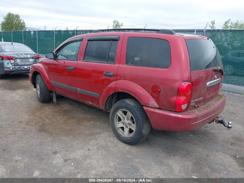 2006 Dodge Durango Slt VIN: 1D4HB48N56F179097 Lot: 39435347