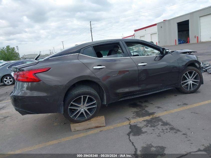 2016 Nissan Maxima 3.5 Sv VIN: 1N4AA6AP4GC395881 Lot: 39435348