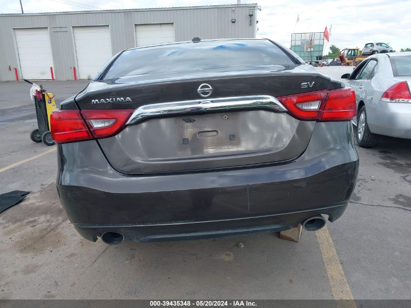 2016 Nissan Maxima 3.5 Sv VIN: 1N4AA6AP4GC395881 Lot: 39435348