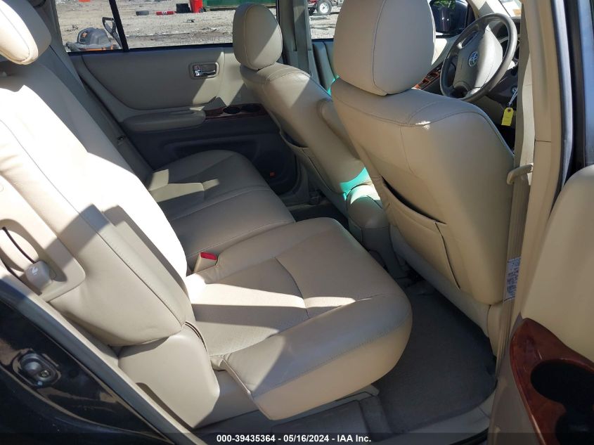 2005 Toyota Highlander Limited V6 VIN: JTEDP21A850084927 Lot: 39435364