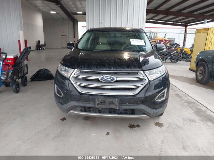 2017 Ford Edge Titanium VIN: 2FMPK3K92HBB52809 Lot: 39435384