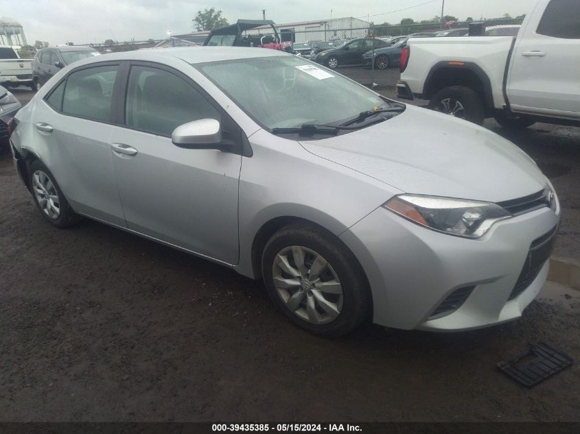 2015 TOYOTA COROLLA LE - 2T1BURHE6FC360373