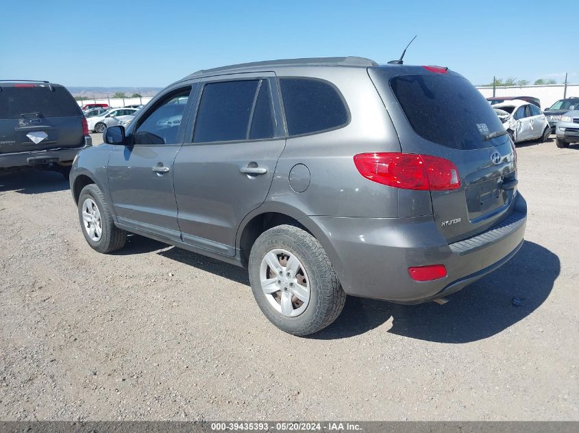 2009 Hyundai Santa Fe Gls VIN: 5NMSG13D59H317374 Lot: 39435393