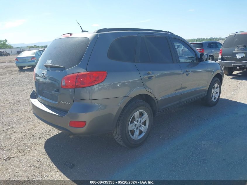 2009 Hyundai Santa Fe Gls VIN: 5NMSG13D59H317374 Lot: 39435393