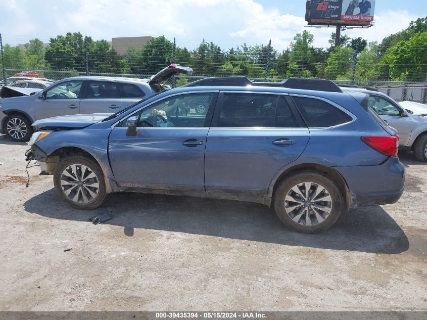 2017 Subaru Outback 2.5I Limited VIN: 4S4BSANC7H3230863 Lot: 39435394