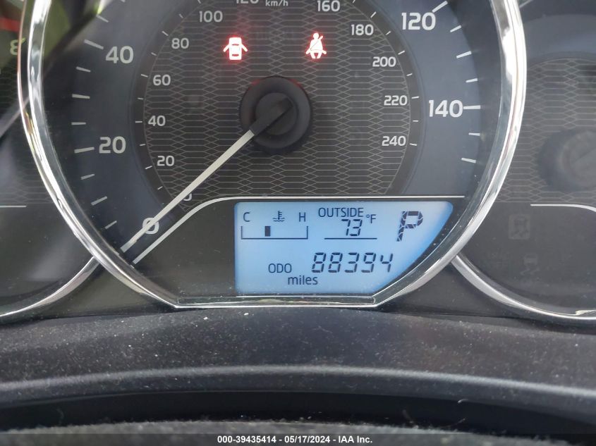 2015 Toyota Corolla Le VIN: 5YFBURHE9FP258713 Lot: 39435414