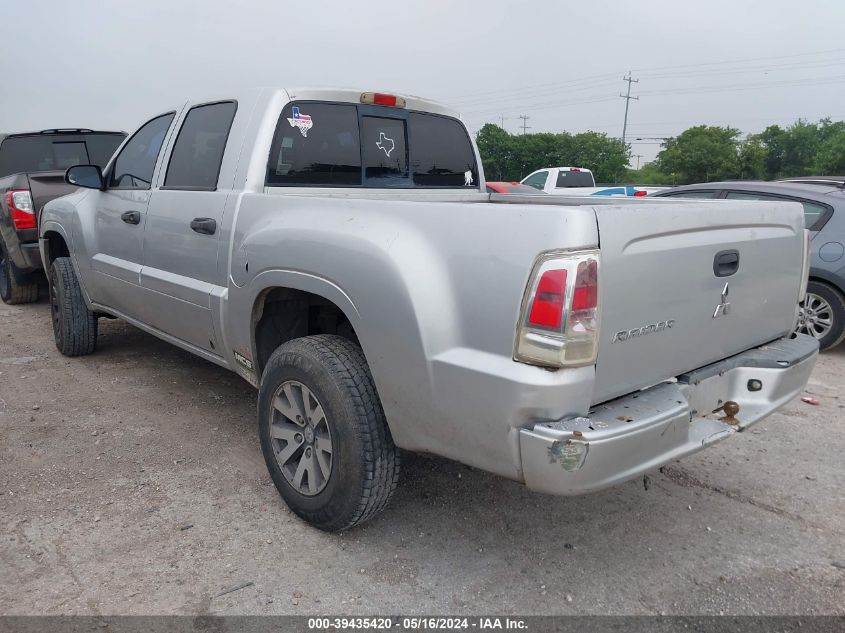 2006 Mitsubishi Raider Ls VIN: 1Z7HC28K16S578685 Lot: 39435420