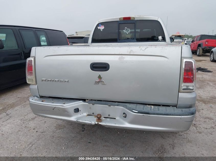 2006 Mitsubishi Raider Ls VIN: 1Z7HC28K16S578685 Lot: 39435420