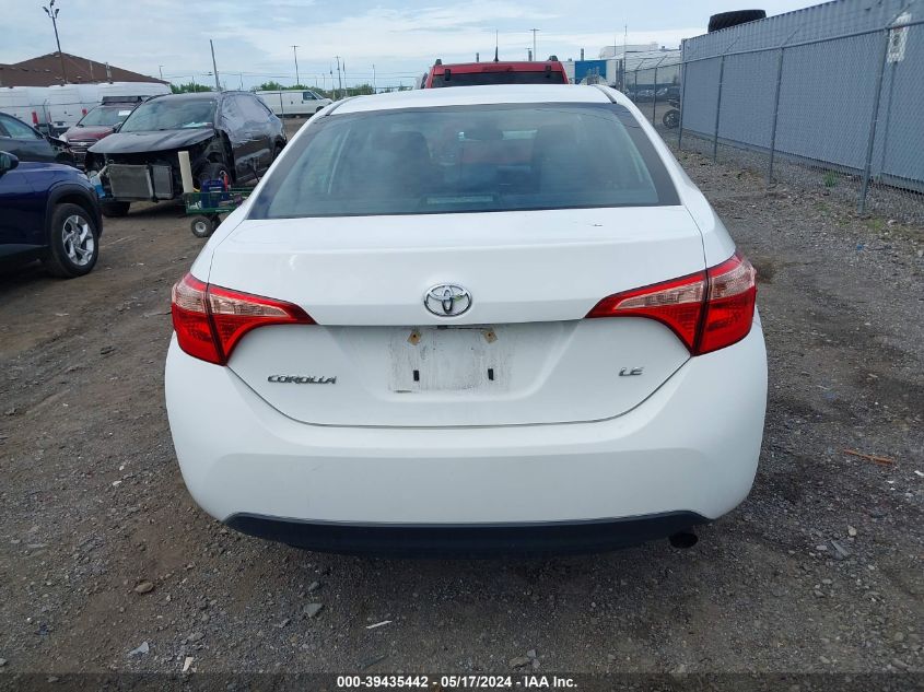 2017 Toyota Corolla L/Le/Xle/Se/Xse VIN: 2T1BURHE6HC775244 Lot: 39435442