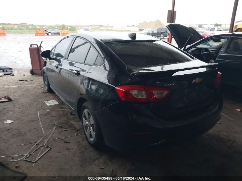 2017 Chevrolet Cruze Ls Auto VIN: 1G1BC5SM6H7212362 Lot: 39435455