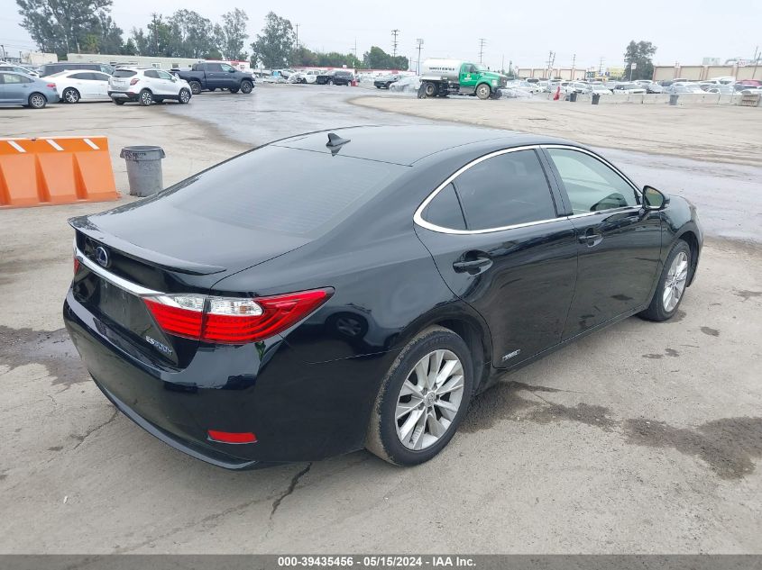 2014 Lexus Es 300H VIN: JTHBW1GG8E2071618 Lot: 39435456