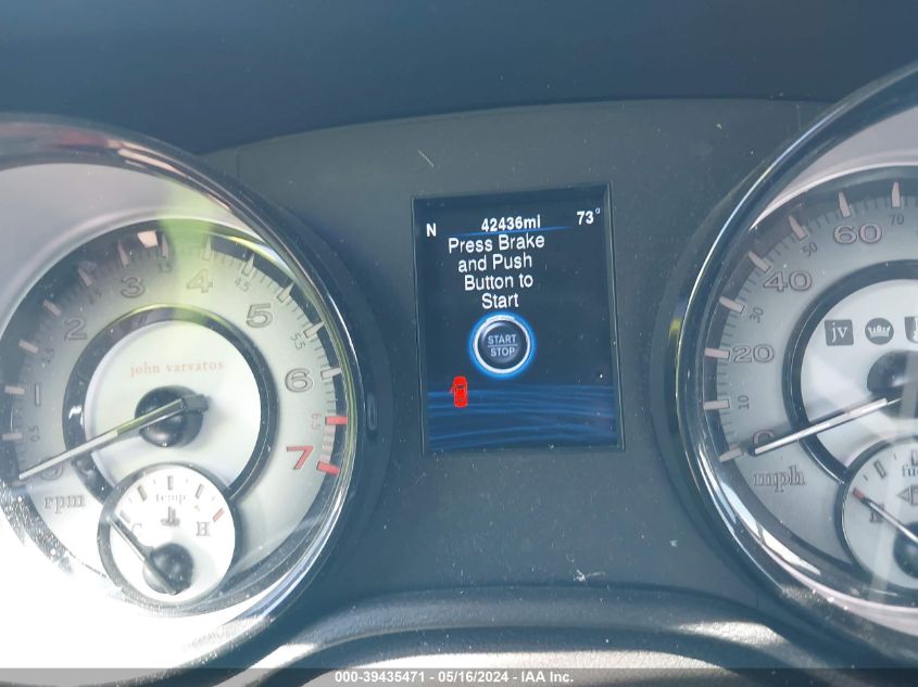 2014 Chrysler 300C John Varvatos Limited Edition VIN: 2C3CCADG9EH238440 Lot: 39435471