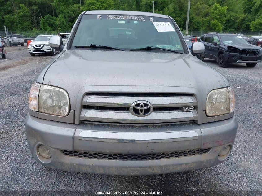 2005 Toyota Tundra Sr5 V8 VIN: 5TBDT44165S484210 Lot: 39435472