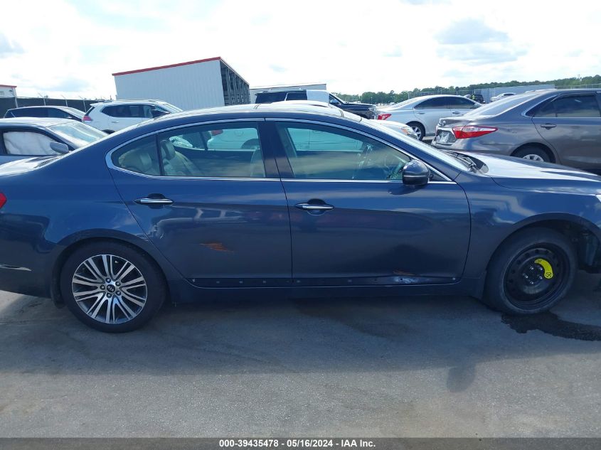 2014 KIA CADENZA PREMIUM - KNALN4D76E5142650