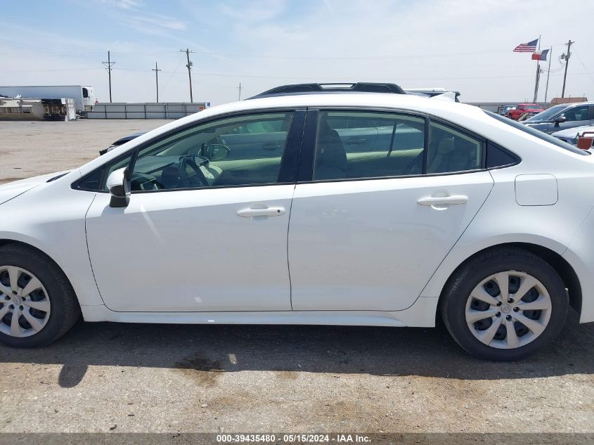 2022 TOYOTA COROLLA LE - JTDEPMAE1NJ204391