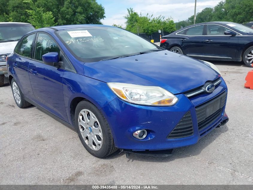 2012 Ford Focus Se VIN: 1FAHP3F27CL342921 Lot: 39435488