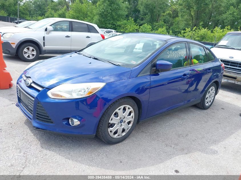 2012 Ford Focus Se VIN: 1FAHP3F27CL342921 Lot: 39435488