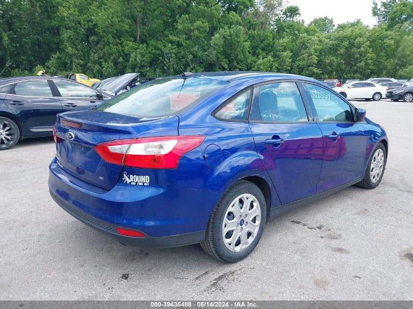 2012 Ford Focus Se VIN: 1FAHP3F27CL342921 Lot: 39435488